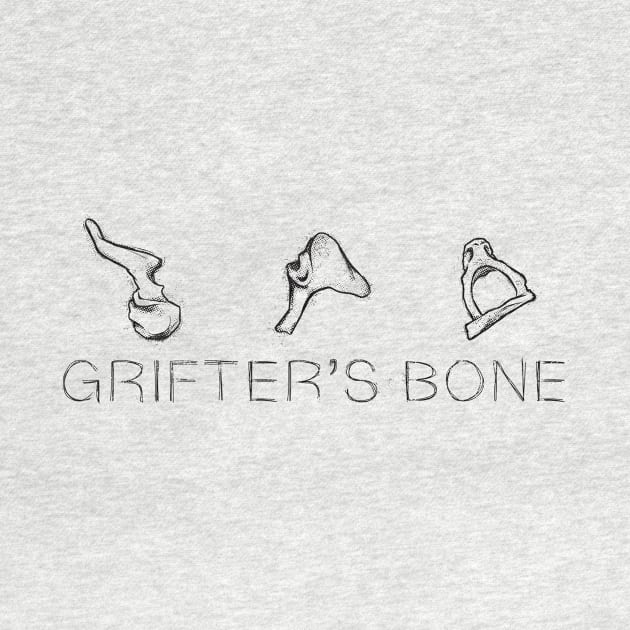 Grifters Bone - Dark Logo by Rusty Quill